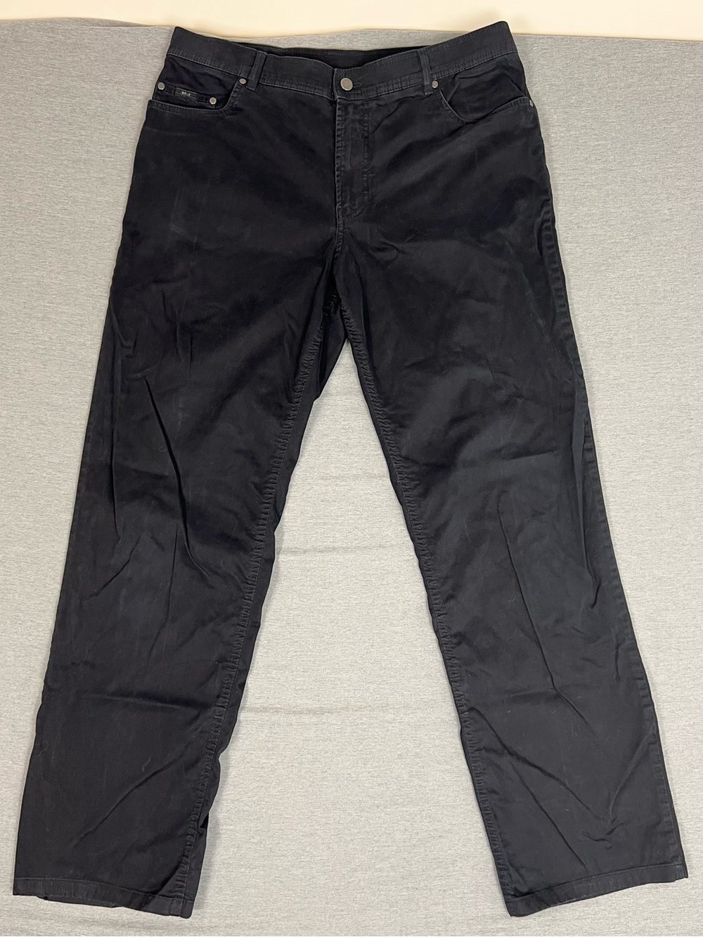 Brax Black Casual Pants - Classic Straight Fit